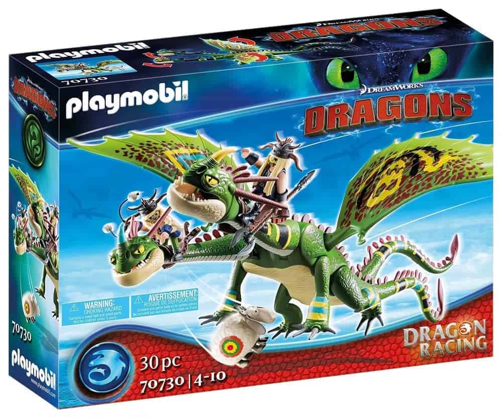 Juego de Dragones de Playmobil: Ruffnut y Tuffnut con Barf