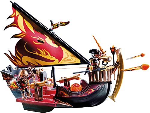 Barco de Fuego de los Saqueadores Burnham de Playmobil - Imagen 5