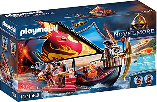 Barco de Fuego de los Saqueadores Burnham de Playmobil