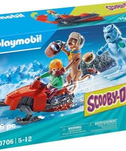 Playmobil Scooby-DOO! Aventura con el Fantasma de la Nieve
