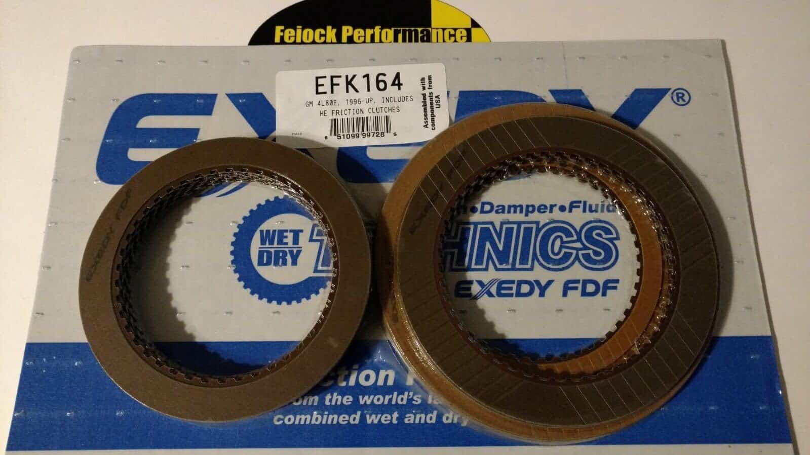 Kit de fricción de repuesto Exedy- 4L80E !996 en adelante