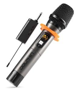 Micrófono inalámbrico por Dolphin, MCX10 Micrófono de