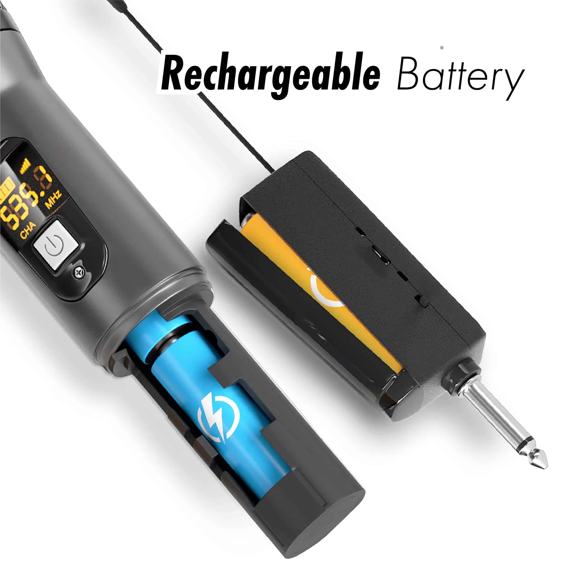 Micrófono inalámbrico por Dolphin, MCX10 Micrófono de - Imagen 3