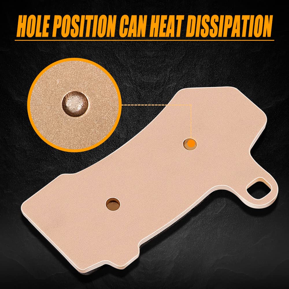 Juego de 2 Pastillas de Freno Delantero y 1 Trasero - Imagen 3