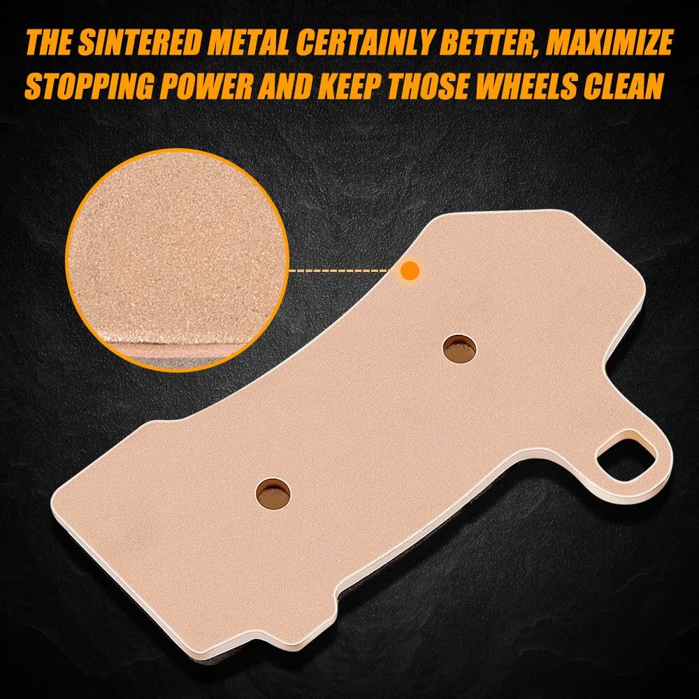 Juego de 2 Pastillas de Freno Delantero y 1 Trasero - Imagen 7