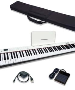 Piano Eléctrico Portátil Dulcette de 88 Teclas | Altavoces