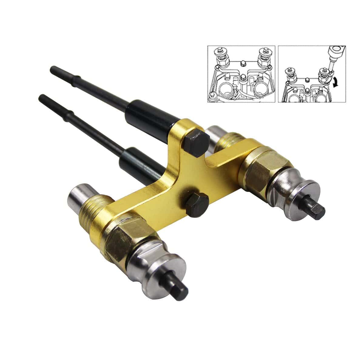 UTMALL Herramienta Extractora de Boquillas de Inyector de - Imagen 6