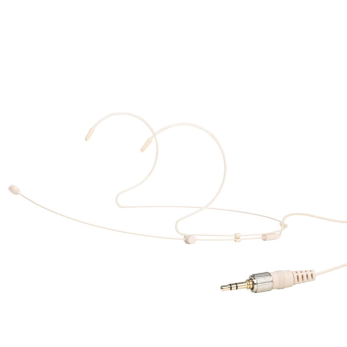 Micrófono de diadema omnidireccional profesional ligero y