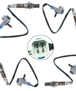 4PCS Sensor de Oxígeno O2 para 2000 2001 2002 GMC Sierra