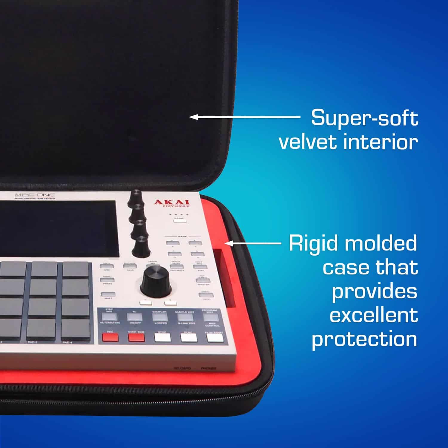 Estuche ANALOG CASES Akai MPC One/MPC One+ - Estuche rígido - Imagen 4