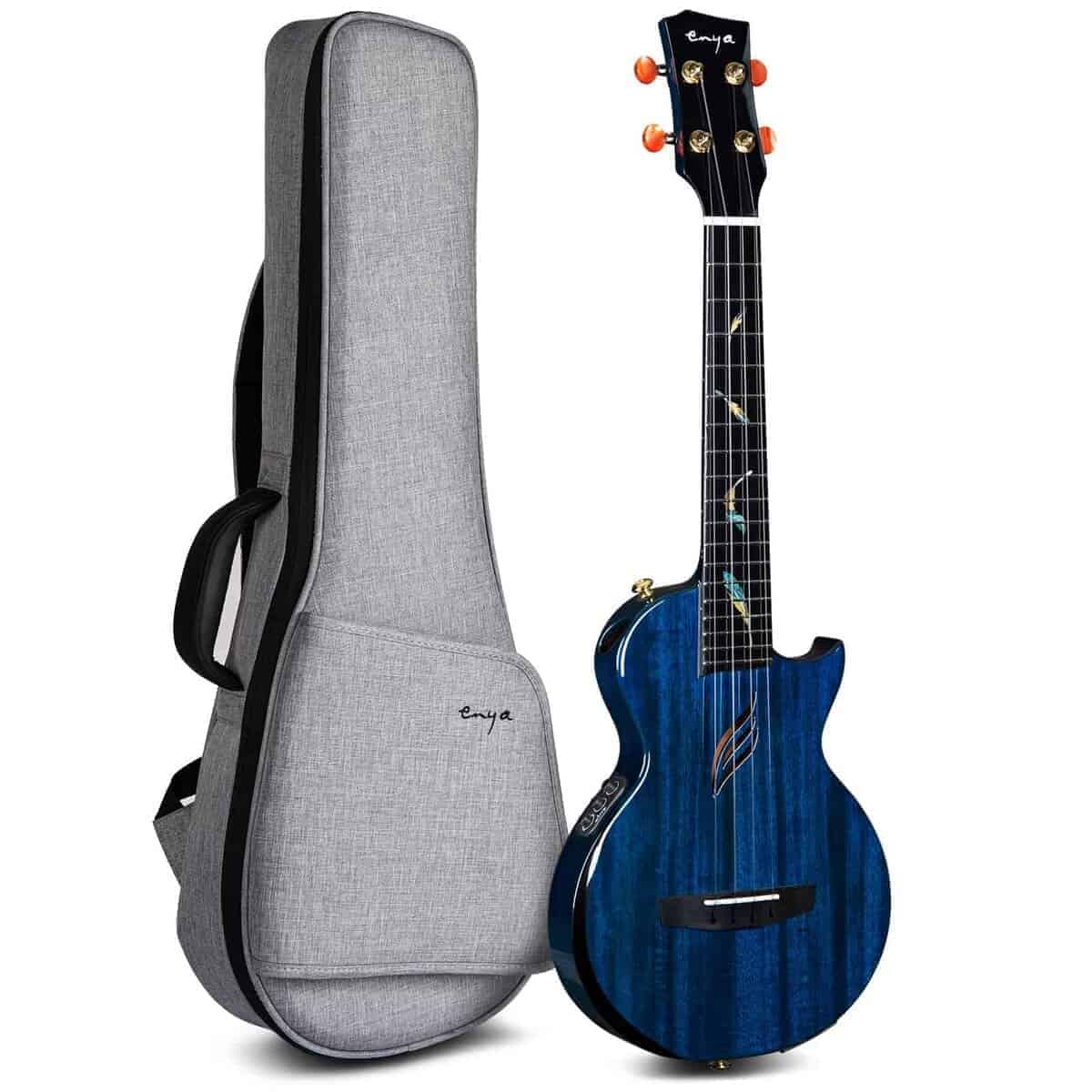 Ukelele Tenor Enya Todo Caoba con Pastilla AcousticPlus