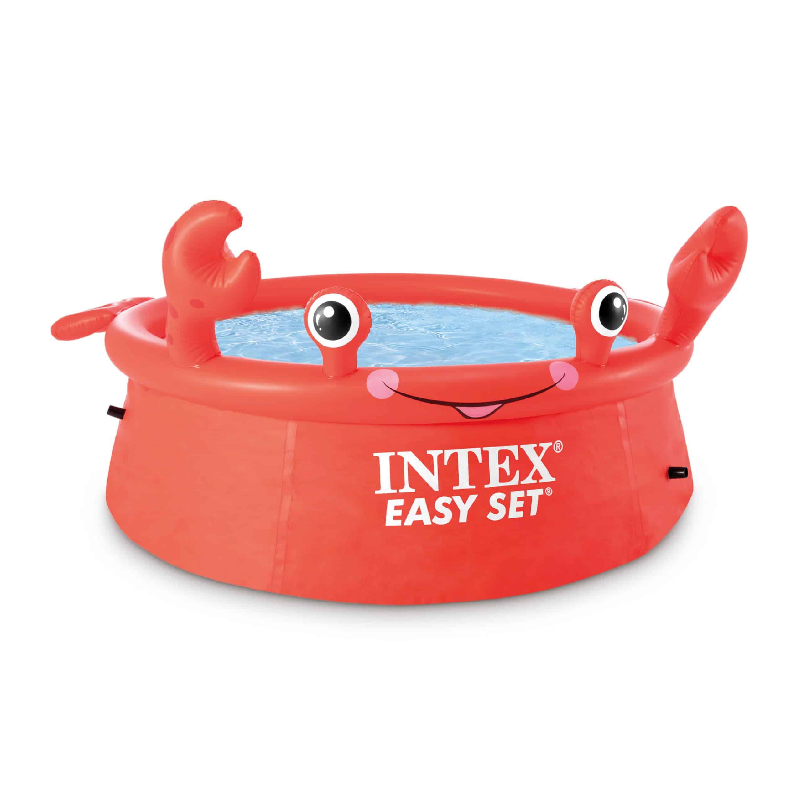 Piscina Inflable Intex 26100EH Happy Crab Easy Set: 6 pies