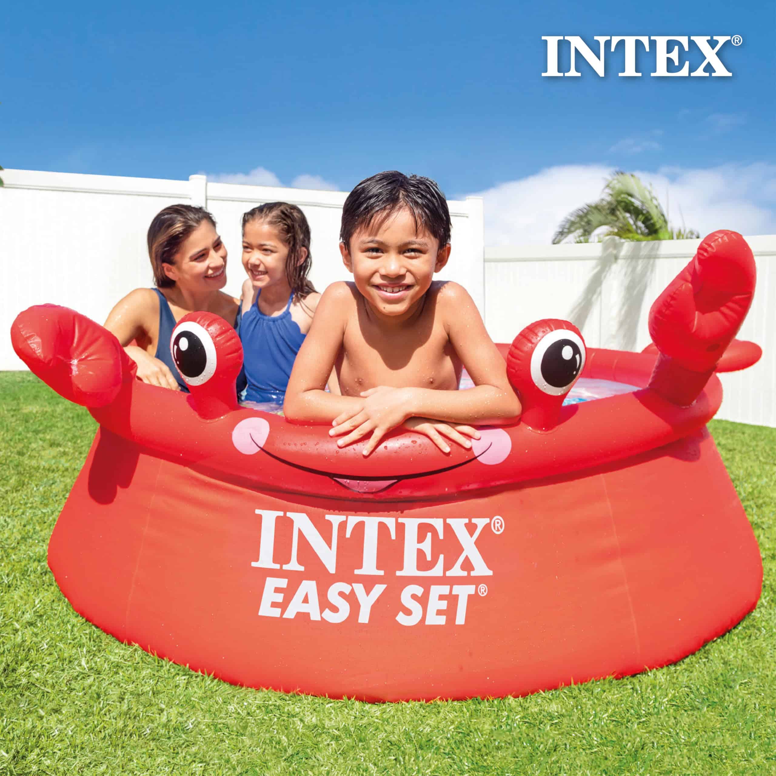 Piscina Inflable Intex 26100EH Happy Crab Easy Set: 6 pies - Imagen 7
