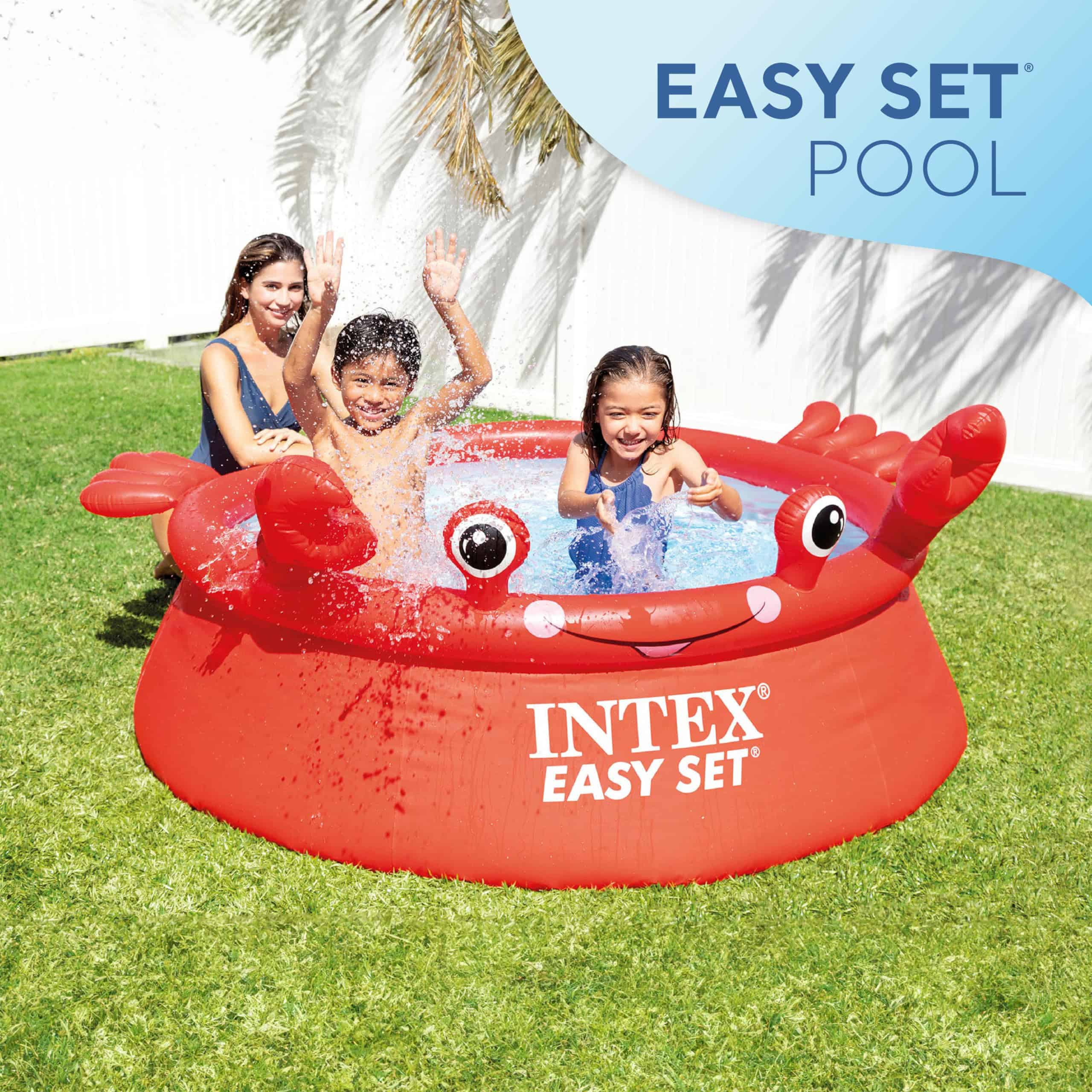 Piscina Inflable Intex 26100EH Happy Crab Easy Set: 6 pies - Imagen 4
