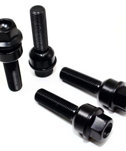 Juego de 20 Pernos para Ruedas Negros Veritek 14x1.5mm 45mm
