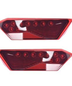 Par de Luz Trasera de Repuesto para Lámpara Roja para