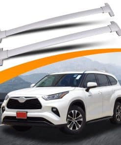 Barras Transversales de Techo Snailfly Plateadas para