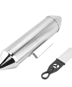 Guiro de Acero Inoxidable con Raspador Accesorio de