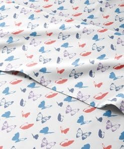 Juego de sábanas completo de 4 piezas -Butterflies