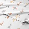 Juego de sábanas de 4 piezas para niños con animales Queen
