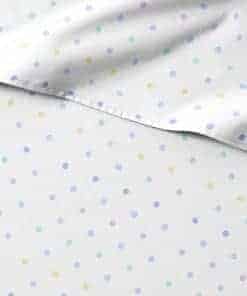 Juego de sábanas completo de 4 piezas -Multicolor de lunares