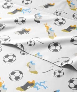 Juego de Sábanas de Fútbol Completo para Niños - Chicos,