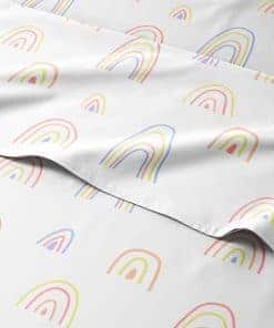 Juego de sábanas completo de 4 piezas con -Arcoíris