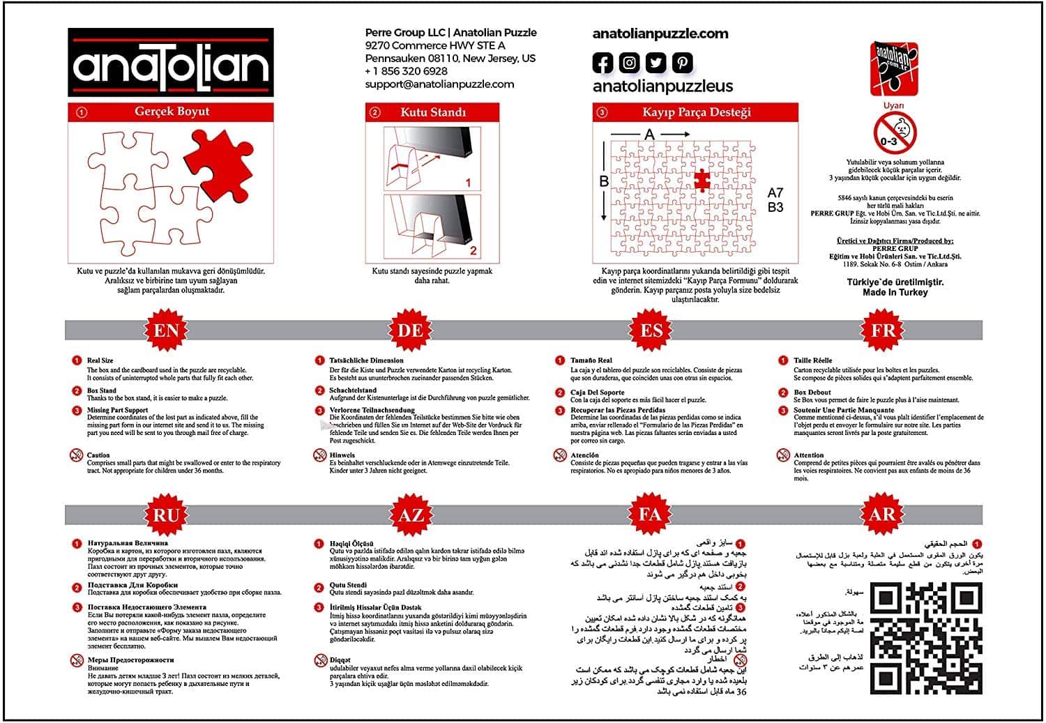 Rompecabezas Anatolian - París Floreciente, Rompecabezas de - Imagen 9