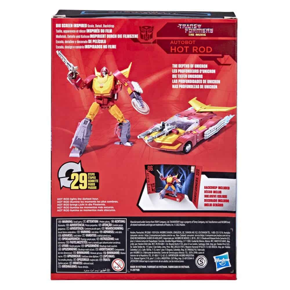 Transformers Toys Studio Series 86 Voyager -Rojo - Imagen 4