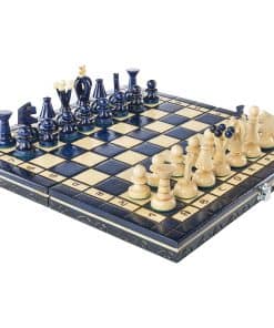 Ajedrez de madera plegable Paris BLUEBERRY Tablero