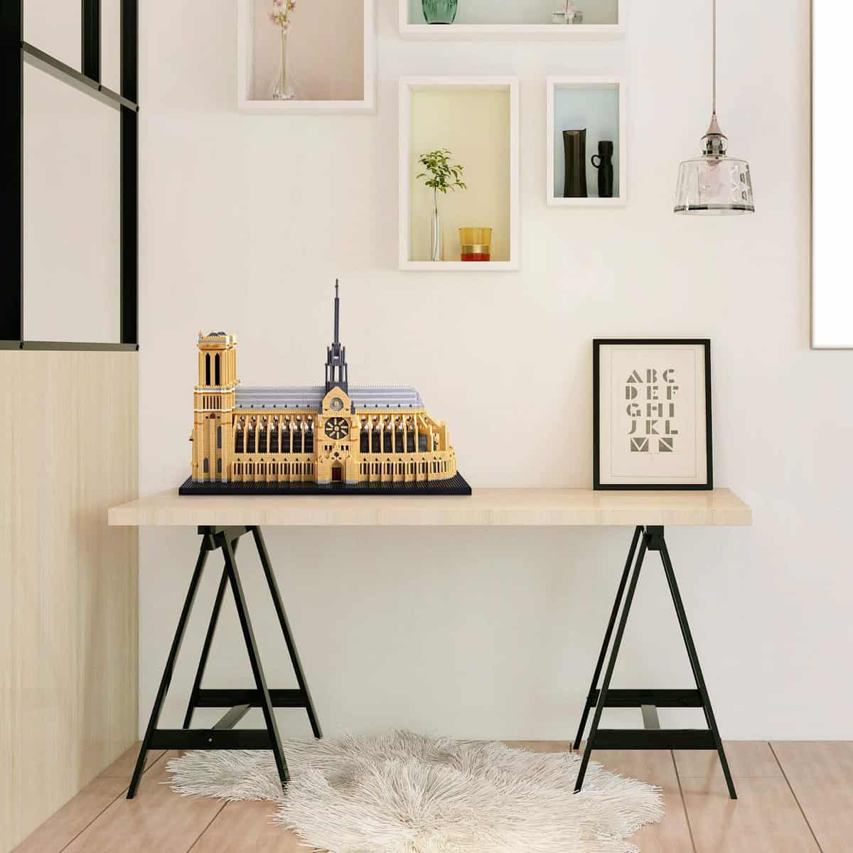 KLMEi Set de Bloques de Construcción Big Architecture Notre - Imagen 6