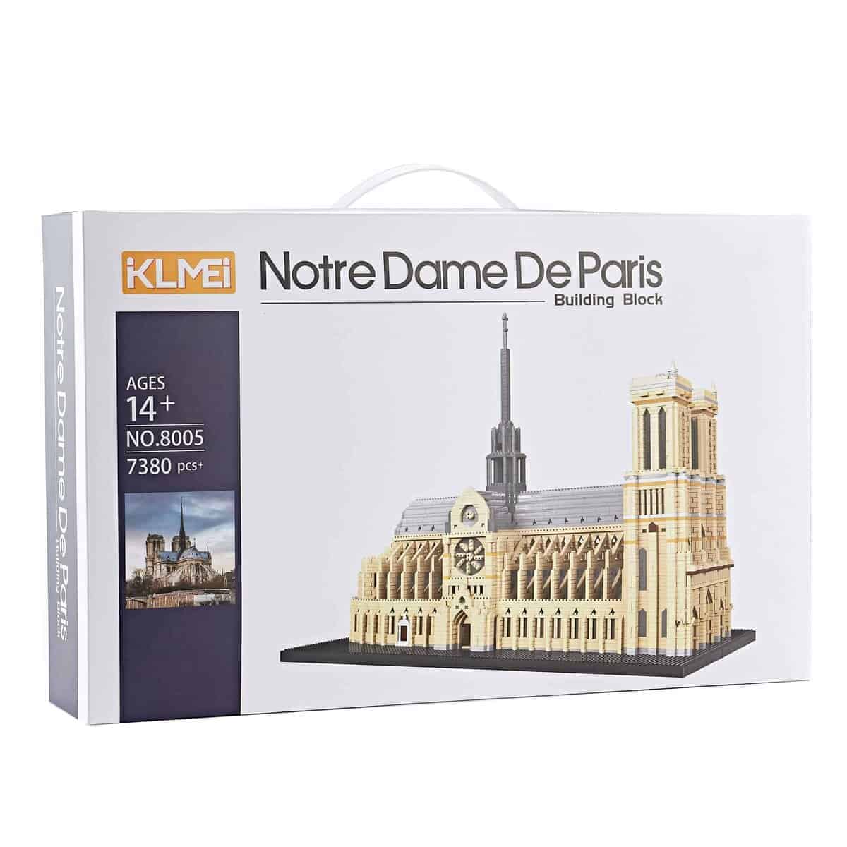 KLMEi Set de Bloques de Construcción Big Architecture Notre - Imagen 10