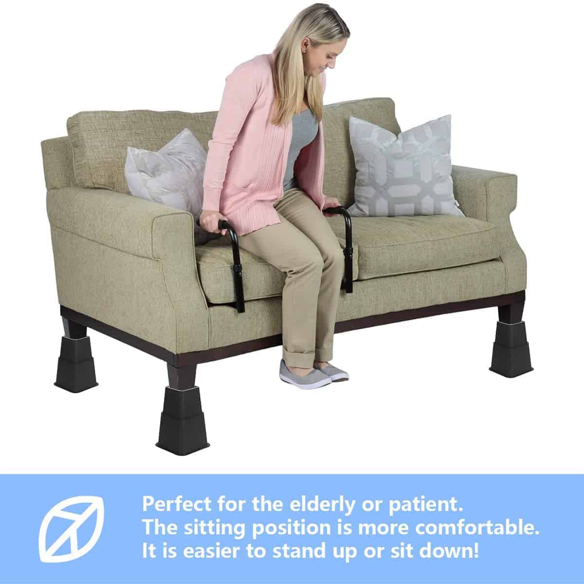 Elevadores de Cama Butizone con Enchufe y Puertos USB, - Imagen 8