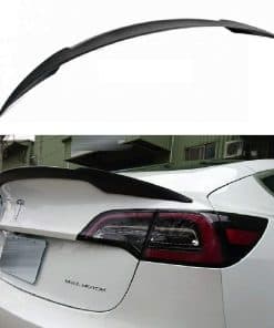 Alerón trasero en forma de V brillante negro 2017-2024 para