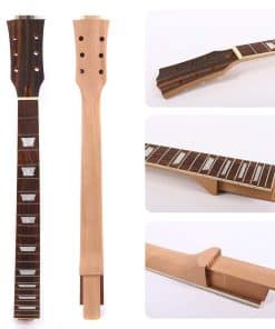 Mástil de Guitarra Eléctrica Una Pieza de Madera de 22