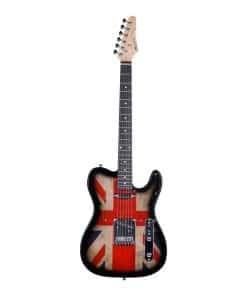 Guitarra Eléctrica Leo Jaymz Tipo TL con Calcomanía de