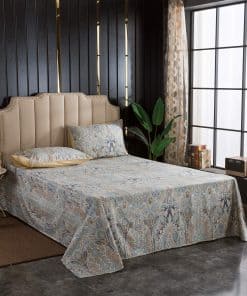 Juego de Sábanas Vintage Tamaño Queen 4Pzas Softta con