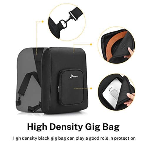 Arpa Lira Donner, 16 Cuerdas Metálicas, Cuerpo de Caoba y - Imagen 8