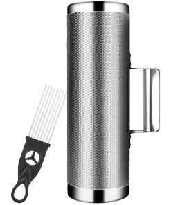 Guiro Shaker de Metal de 12" x 4" Instrumentos de Percusión