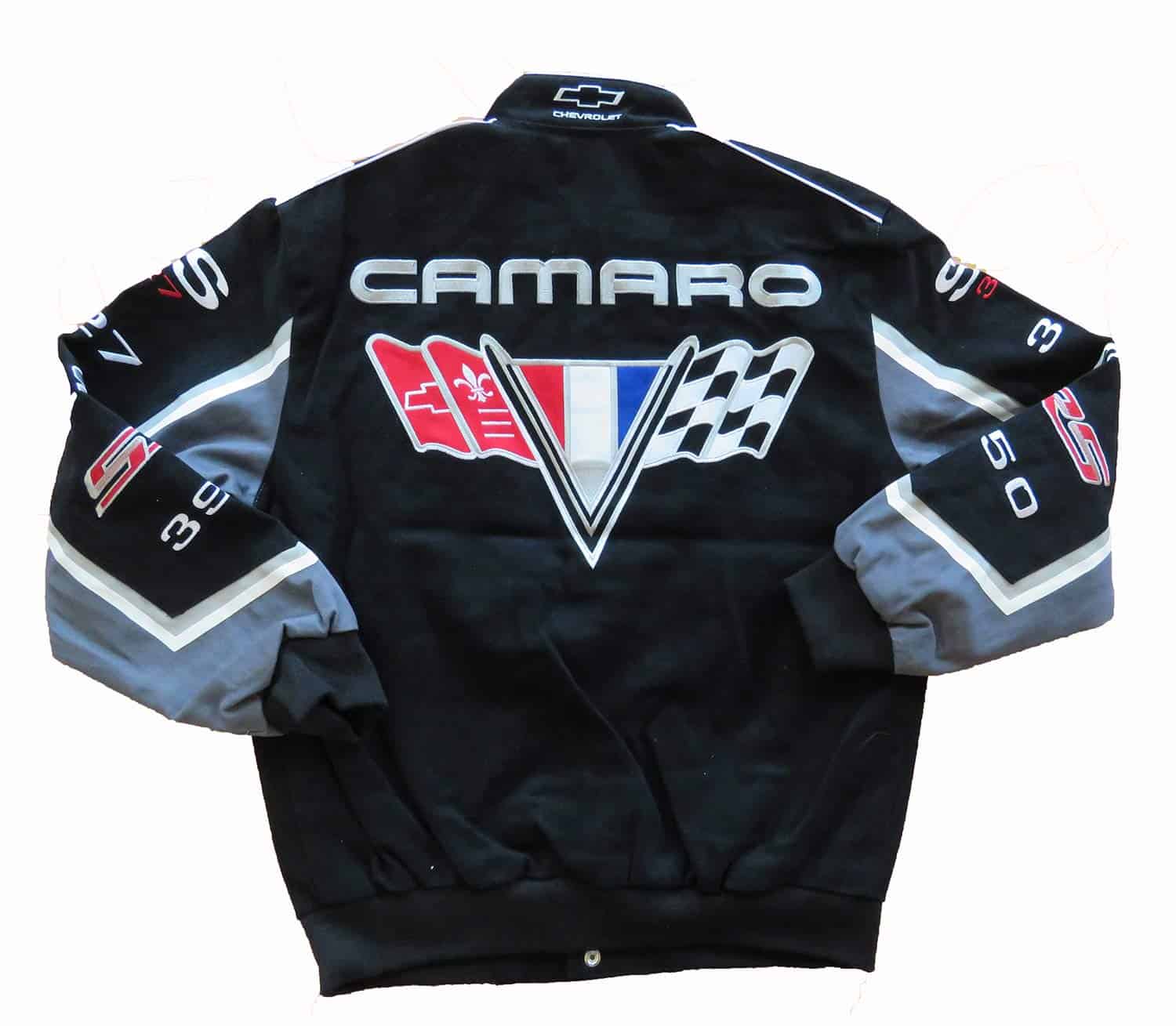 Chamarra JH Design Chevy Camaro Collage 7 Series (2XL) - Imagen 3