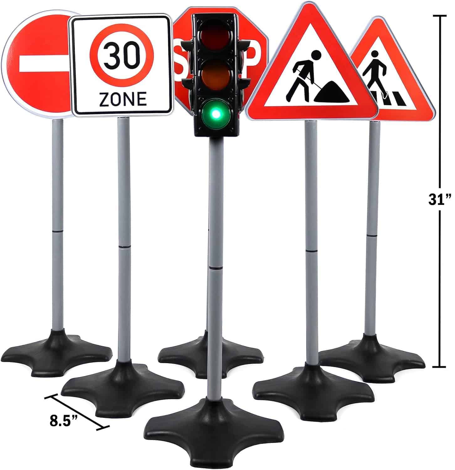 Juguetes de Semáforo Kiddie Play para Niños con 5 Señales - Imagen 4