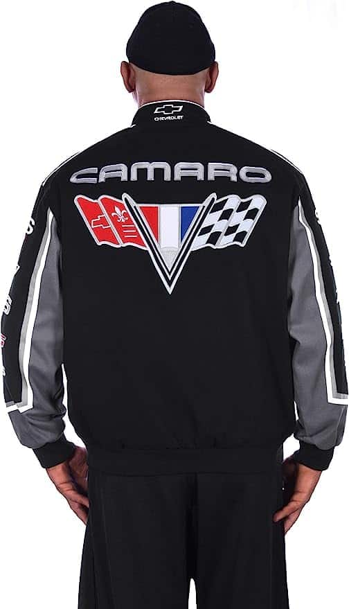 Chamarra JH Design Chevy Camaro Collage de la Serie 7 (L) - Imagen 3