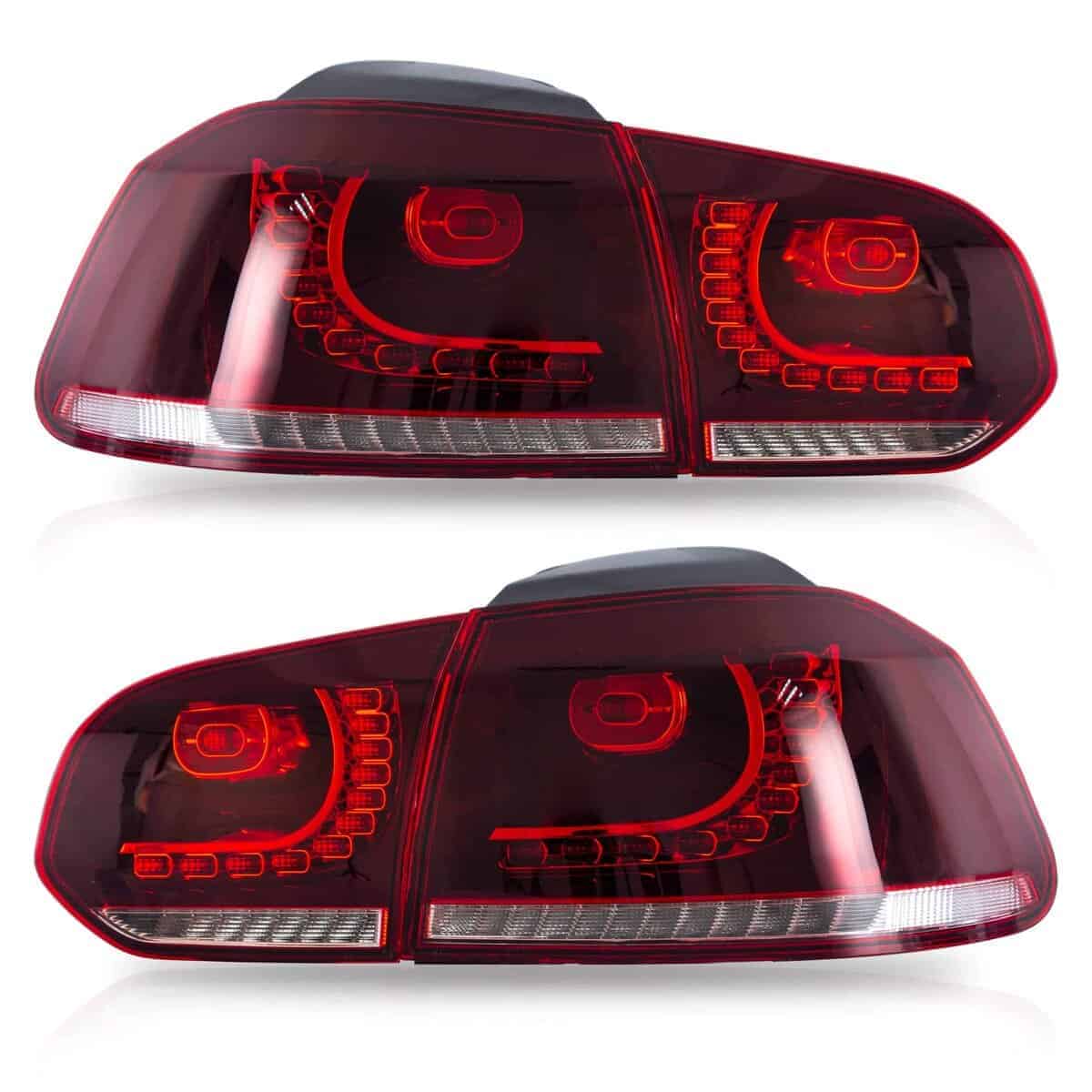 Ensamblaje de luces traseras VLAND para VW Volkswagen Golf6