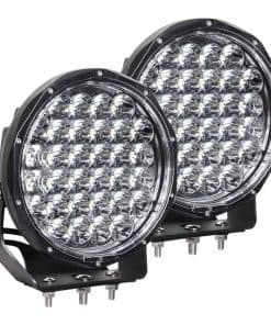 EXZEIT 9 Pulgadas Luces de Conducción Led Redondas, 128W