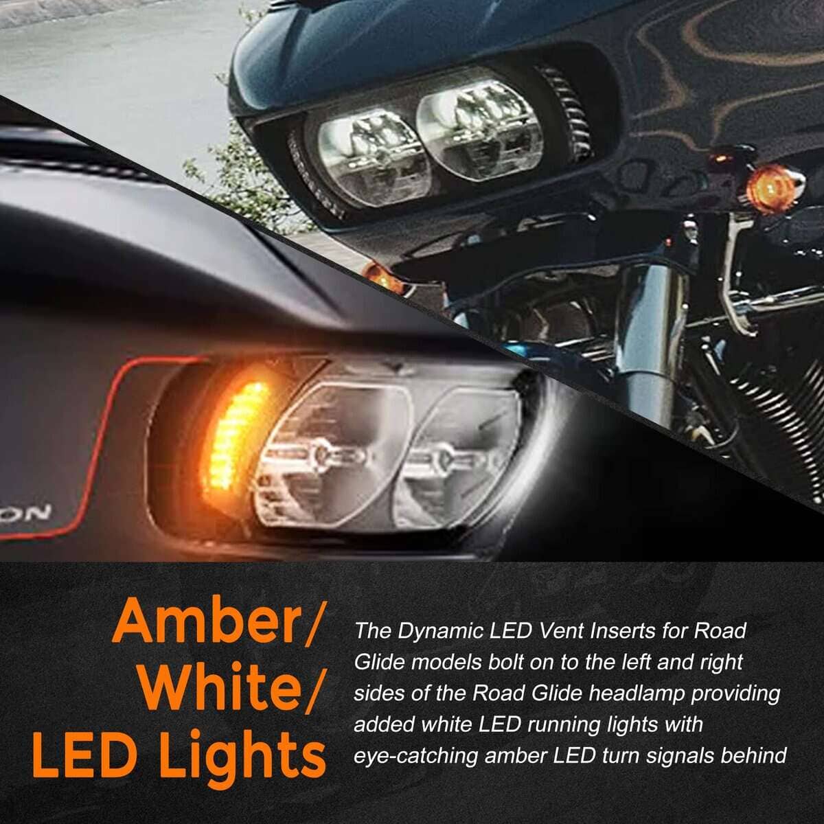 Luces direccionales para Road Glide Motocicletas Luces - Imagen 4