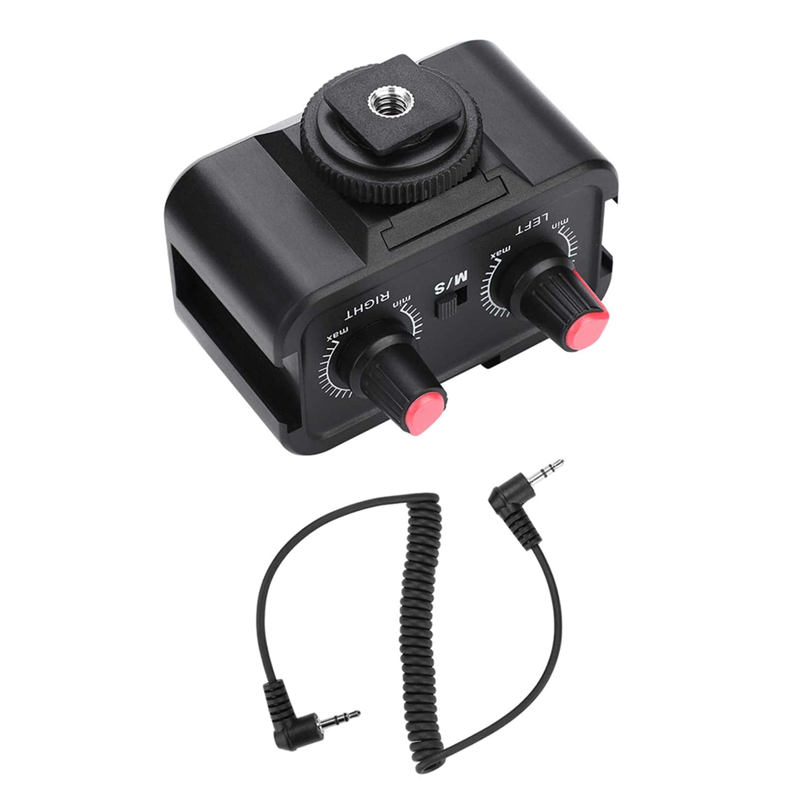 Mezclador de Cámara Adaptador de Audio Universal de 2