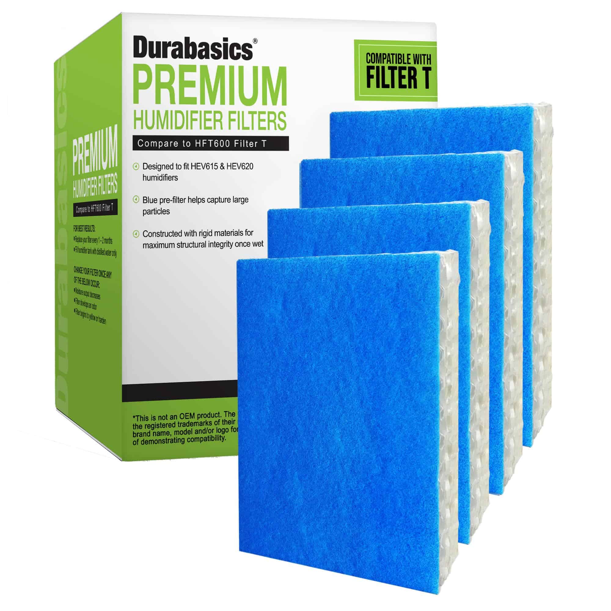 Filtros de Repuesto Durabasics para Filtros Honeywell T -