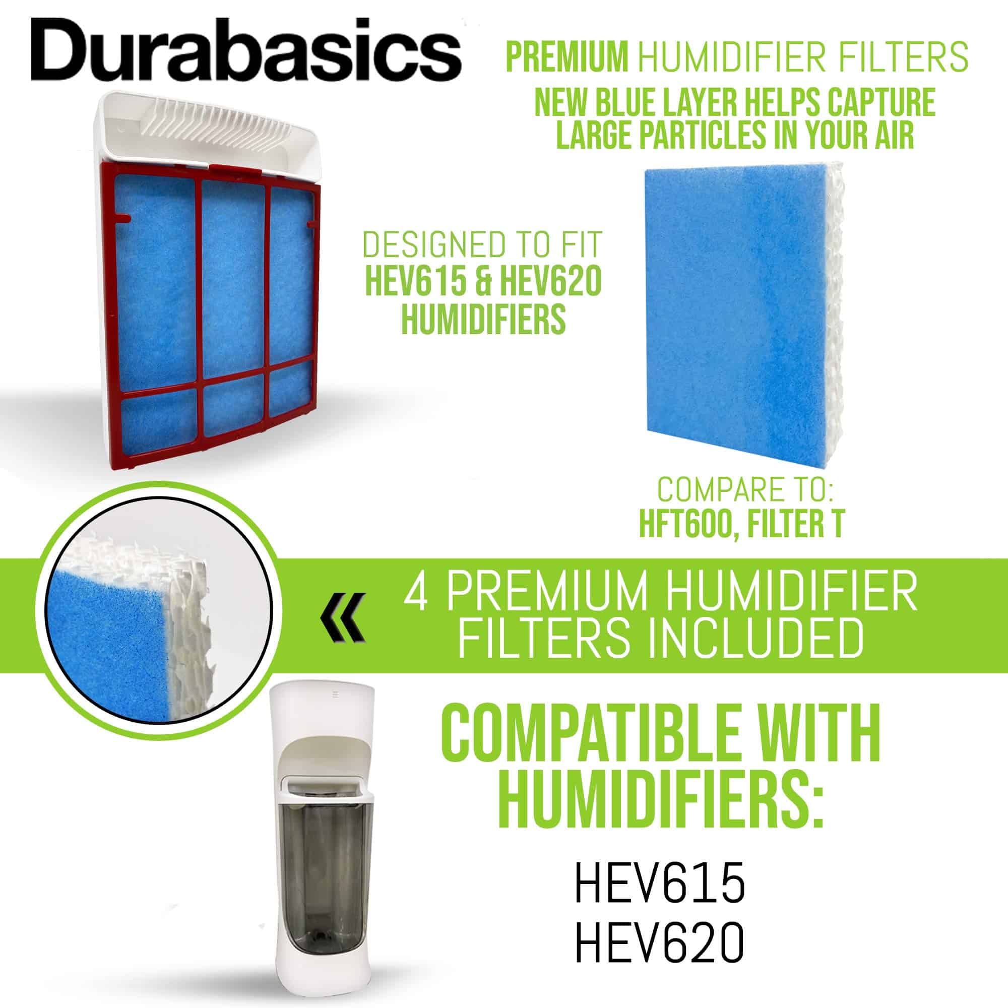 Filtros de Repuesto Durabasics para Filtros Honeywell T - - Imagen 5
