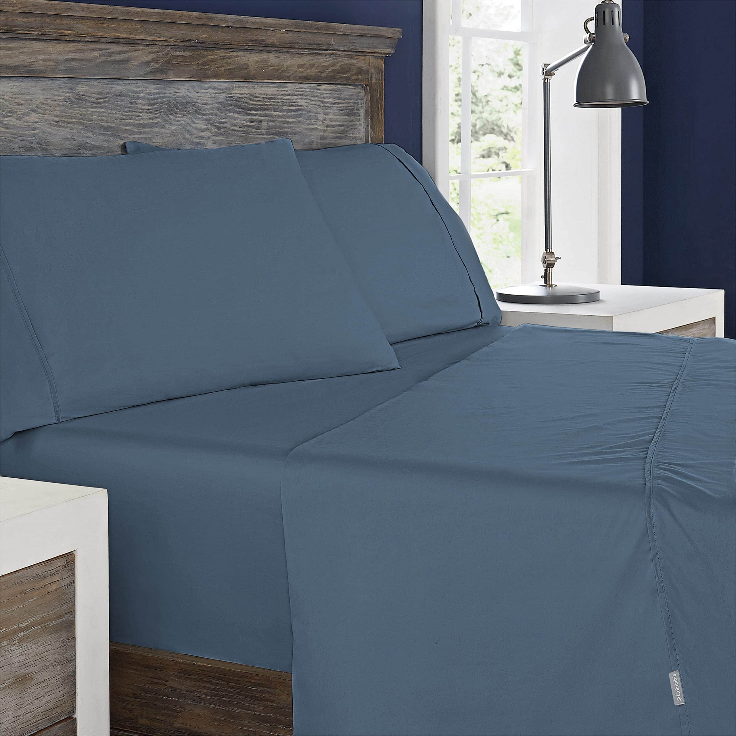 Juego de sábanas y fundas de almohada Columbia Omni Freeze,