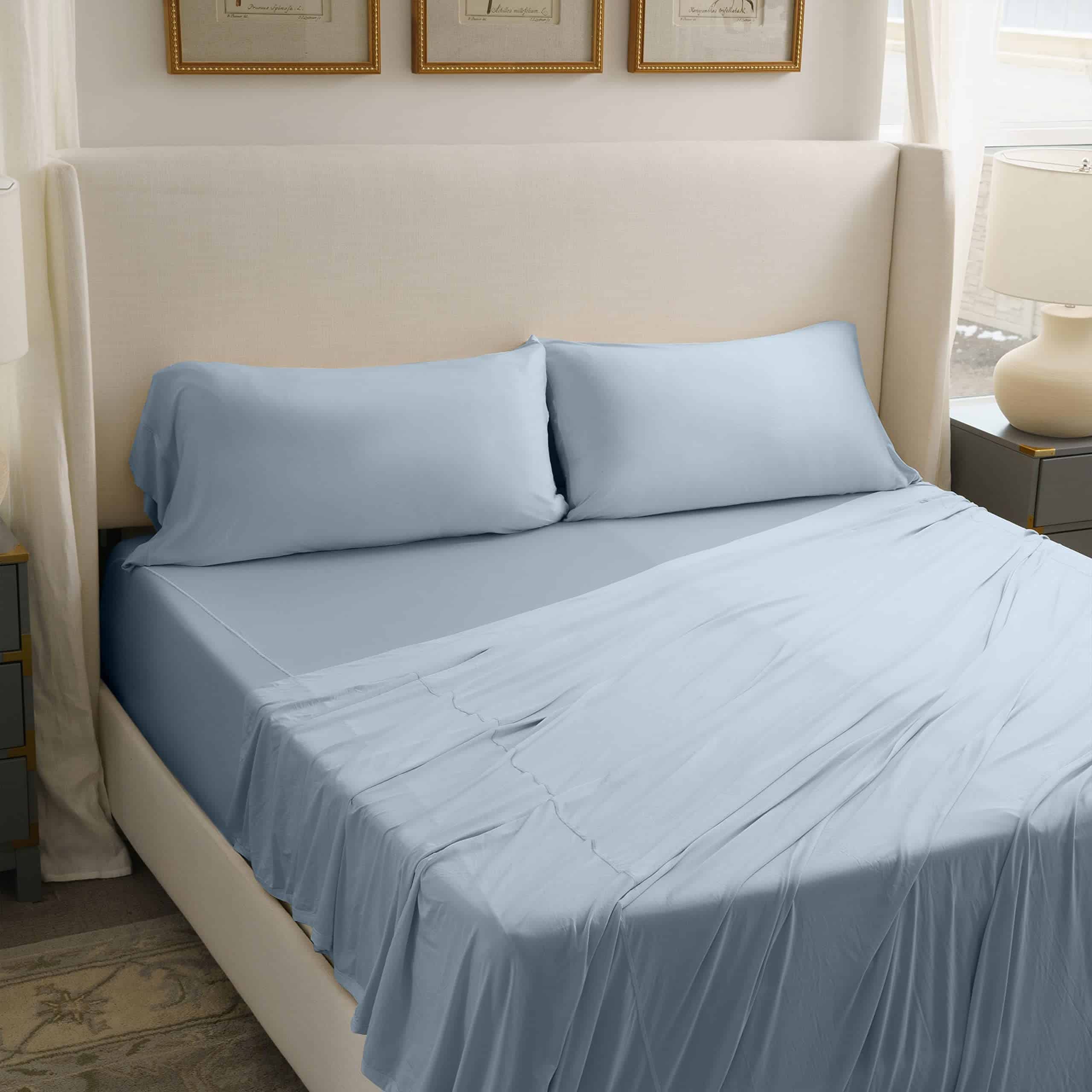 Juego de sábanas SHEEX Active Comfort, sábanas -Azul Cielo - Imagen 3